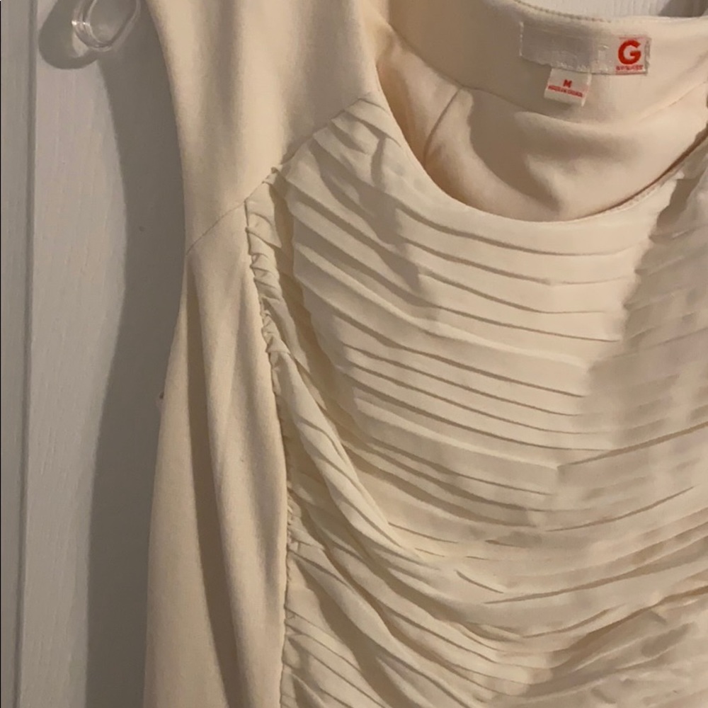 g by guess cream dress - Picture 3 of 4